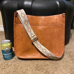 Boutique Leather Crossbody - New - Smoke free/pet free home